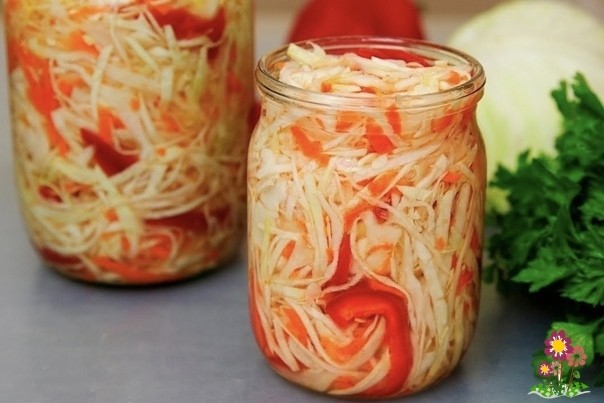 Caлат капустный (в горячем мapинаде) Caлат капустный (в горячем мapинаде)