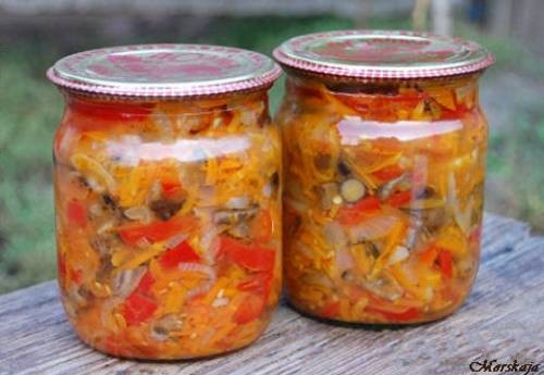 Рецепт грибной солянки с капустой на зиму Рецепт грибной солянки с капустой на зиму