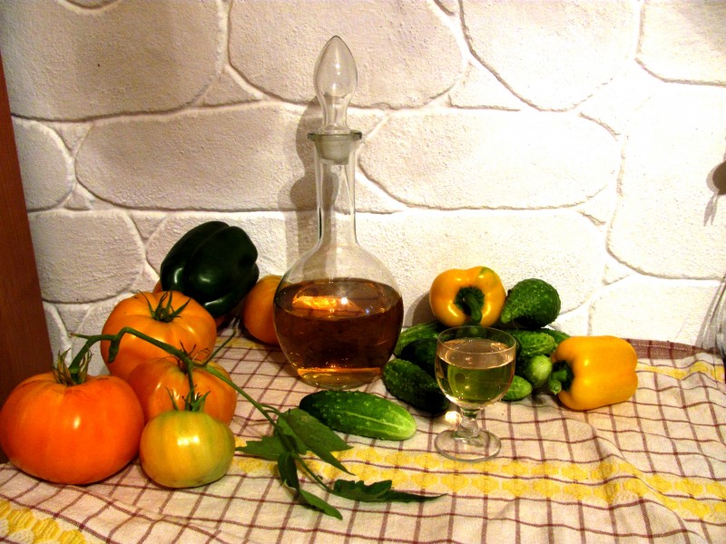 Наш урожай ( мои натюрморты).