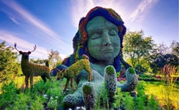Фотообзор цветочных скульптур Фотообзор цветочных скульптур