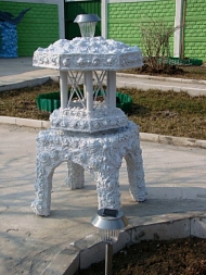 Садовые скульптуры из монтажной пены Садовые скульптуры из монтажной пены