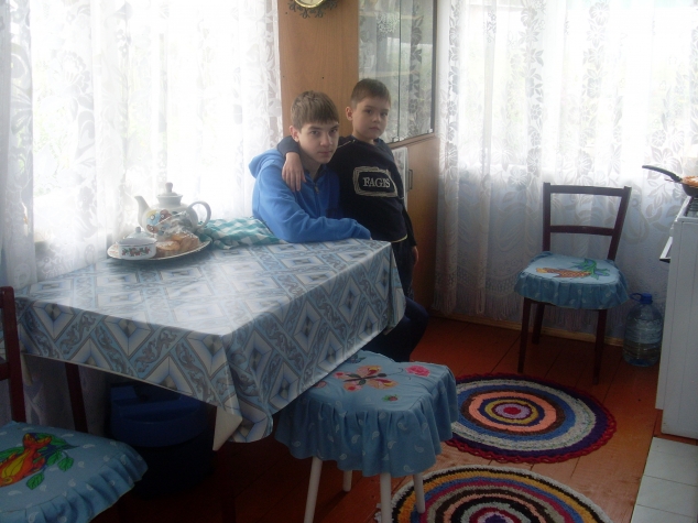 Мои украшения в дачном домике