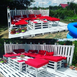Из строительных палет Из строительных палет