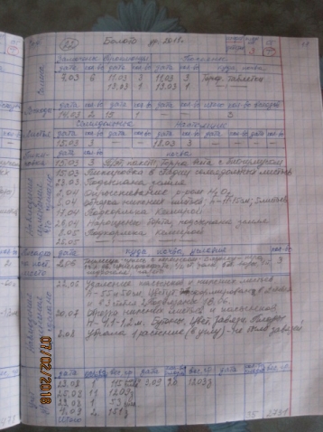 Садовый дневник Садовый дневник