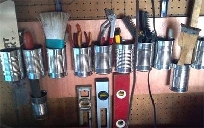 Хранение садового инвентаря и строительных инструментов Хранение садового инвентаря и строительных инструментов