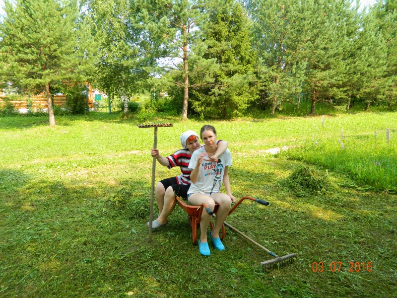 На нашей даче всем хорошо!