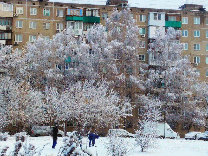 А у нас в Нижнем Новгороде наконец-то выпал снег! А у нас в Нижнем Новгороде наконец-то выпал снег!