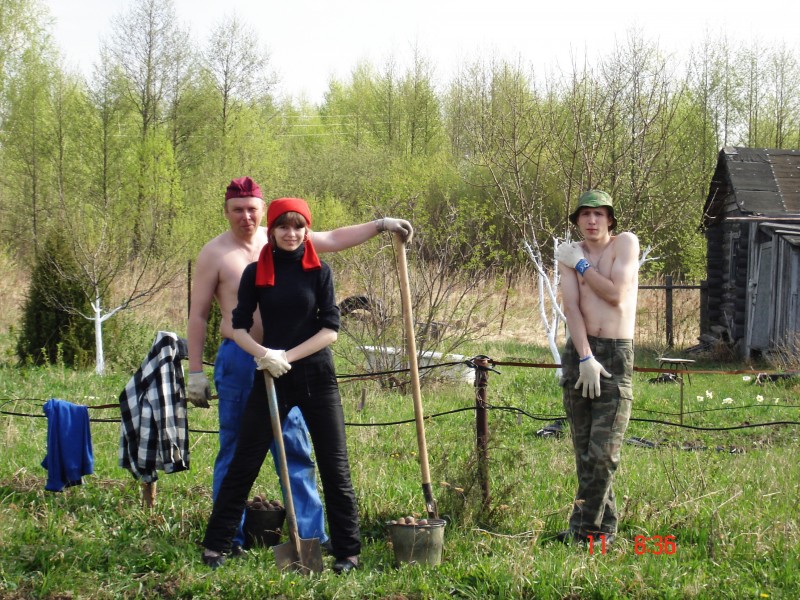 На нашей даче всем хорошо!