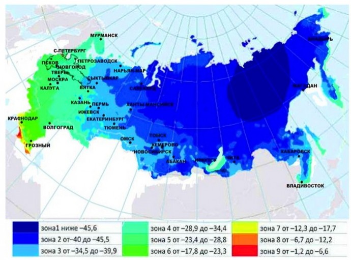 USDA-зоны морозостойкости растений в России: как не наткнуться на неженку USDA-зоны морозостойкости растений в России: как не наткнуться на неженку