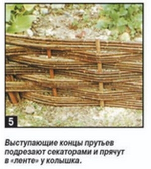Плетеные бордюры Плетеные бордюры